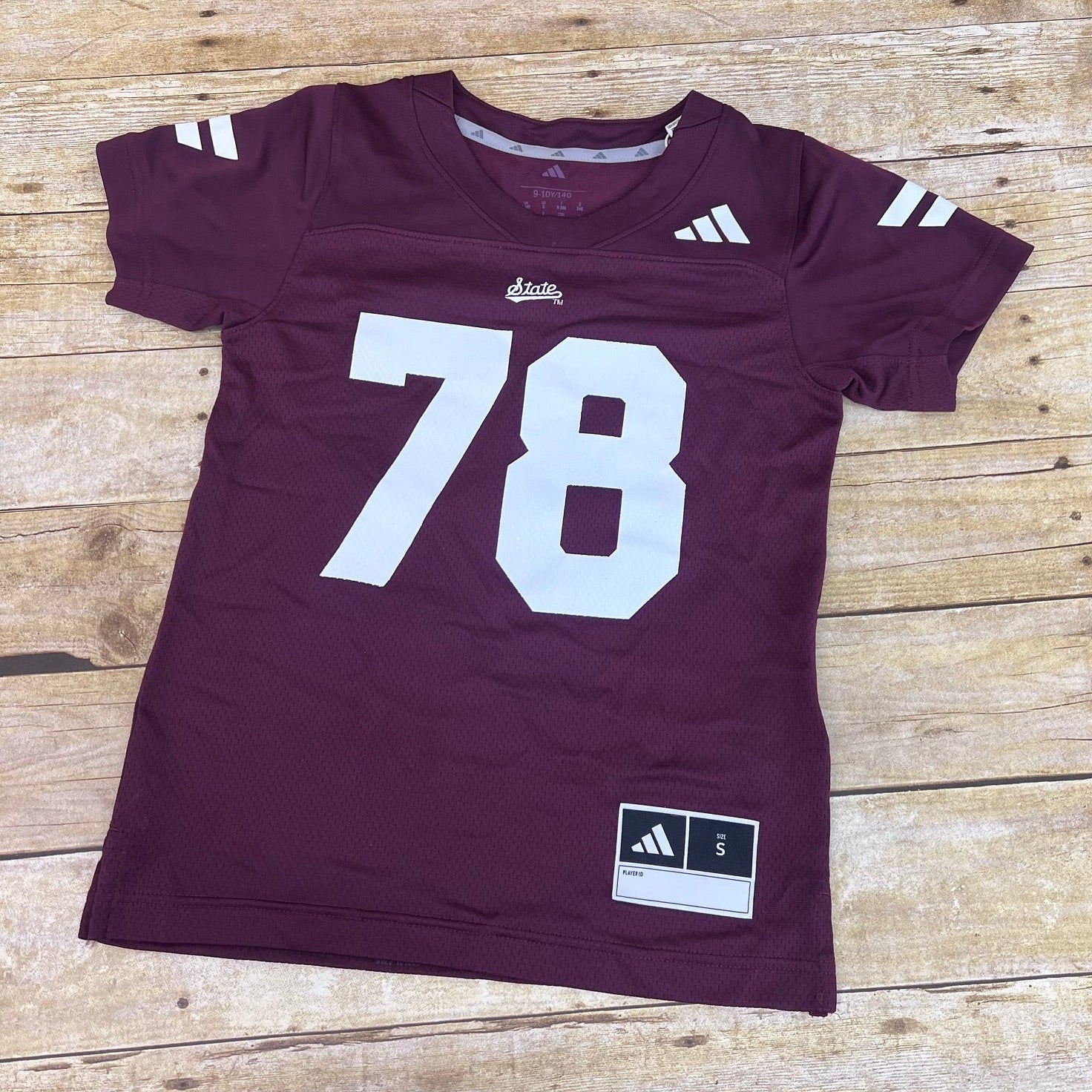 Adidas Youth Jersey Football Script State 78