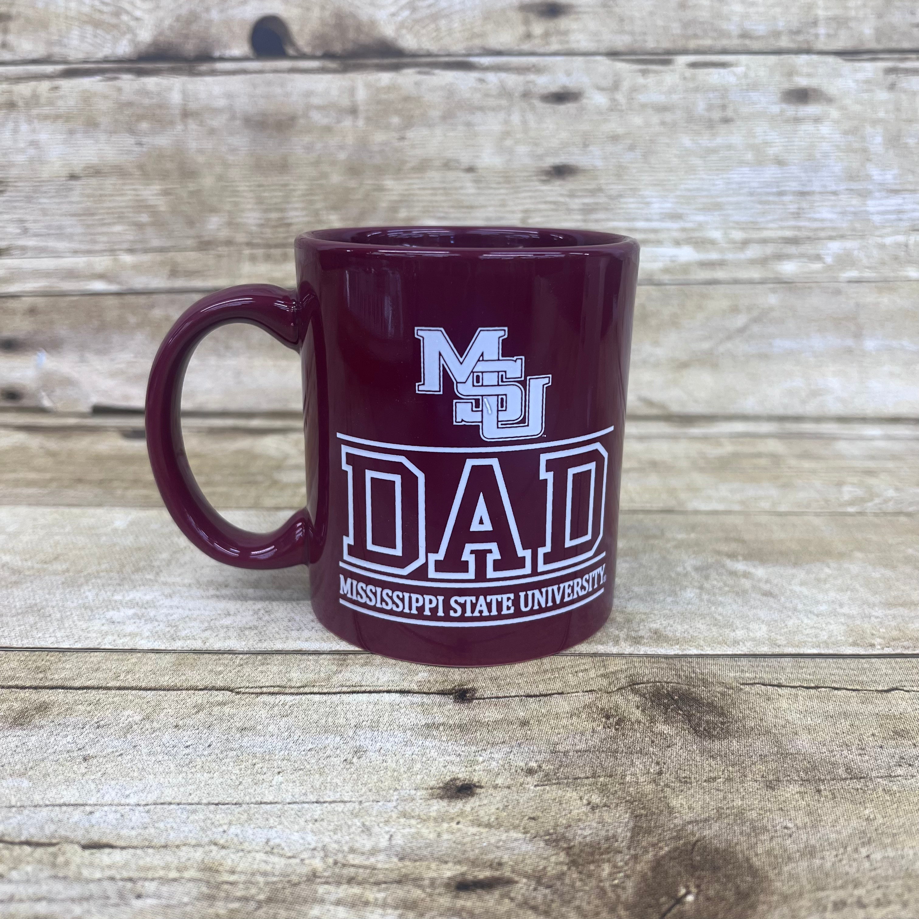 Home Mug MSU Interlock Dad Mississippi State University