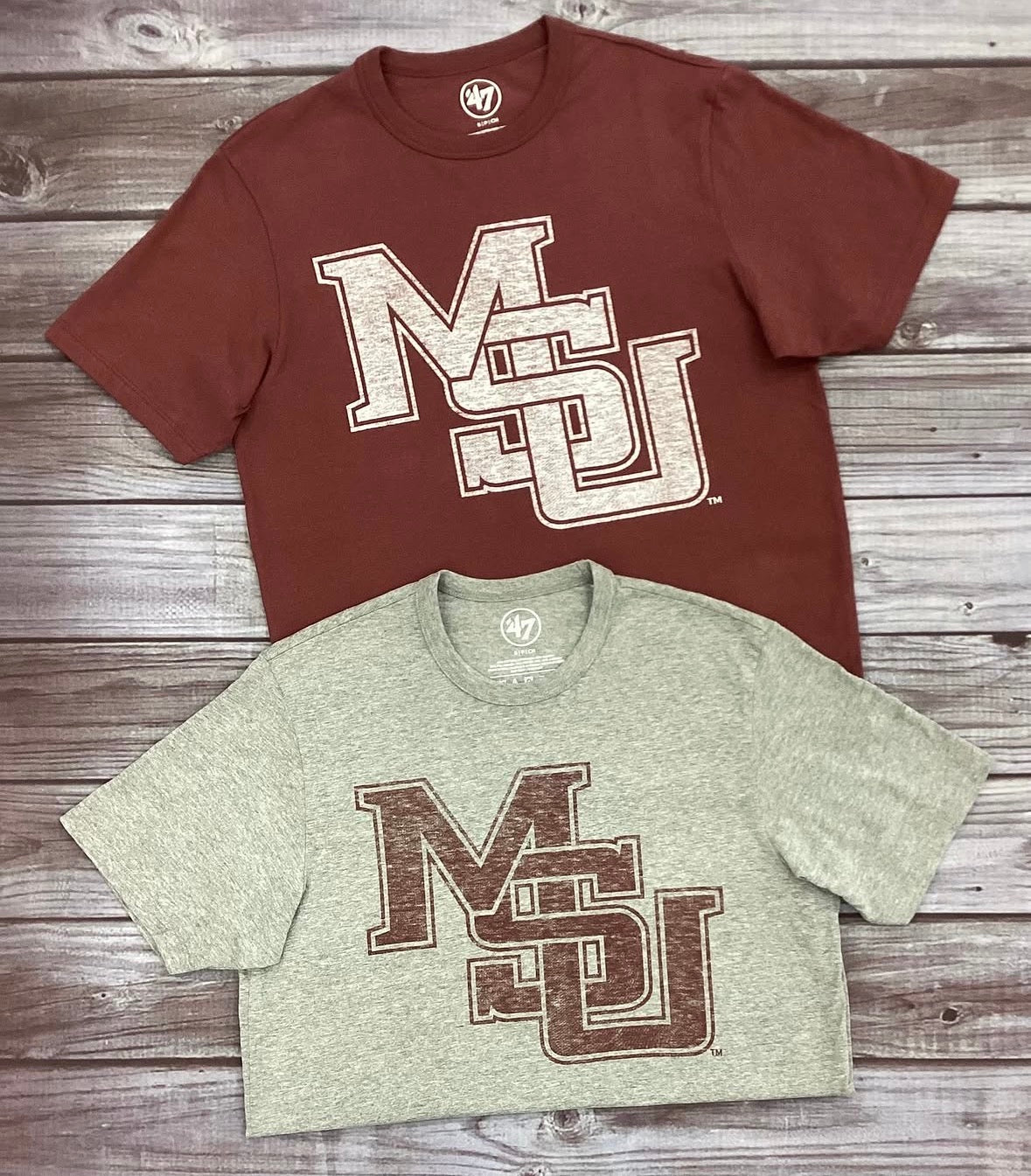 T-Shirt Short Sleeve Premier Franklin MSU Interlock