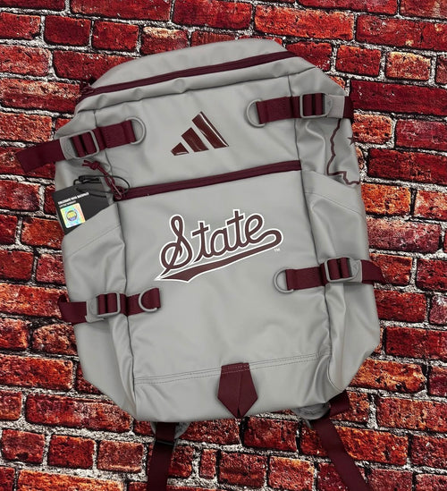 Adidas Backpack Collegiate Vista Script State State Of Mississippi Out