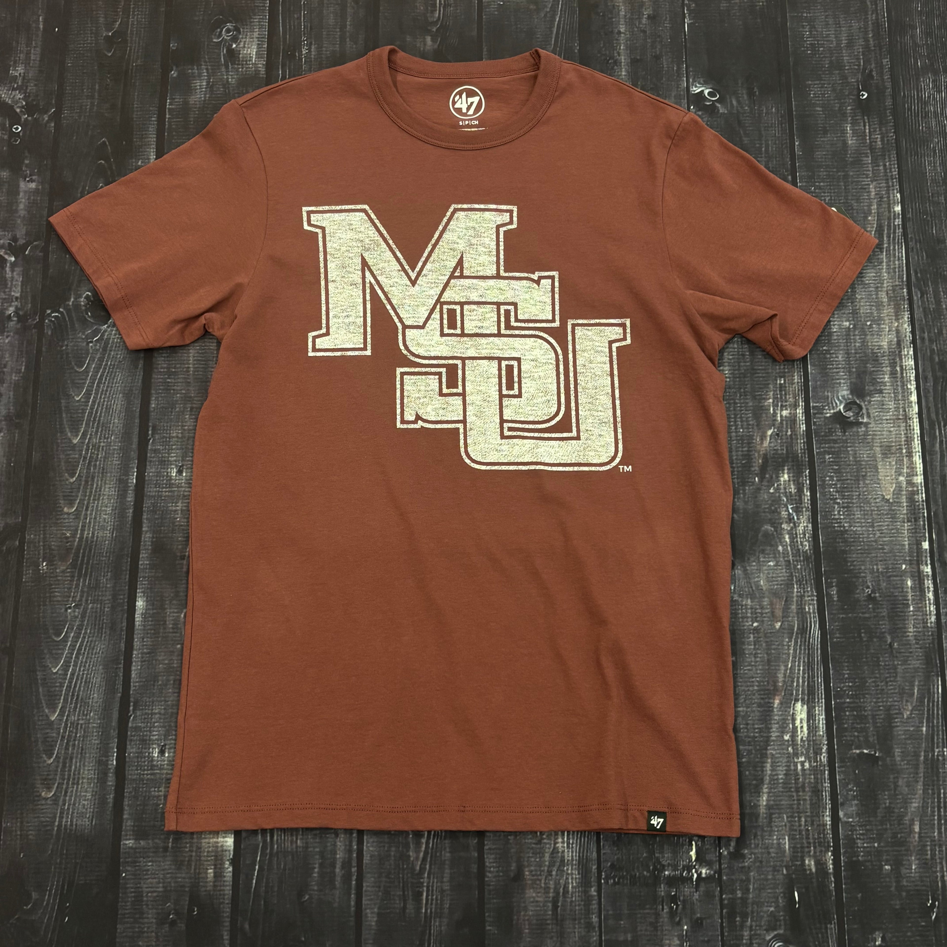 T-Shirt Short Sleeve Premier Franklin MSU Interlock