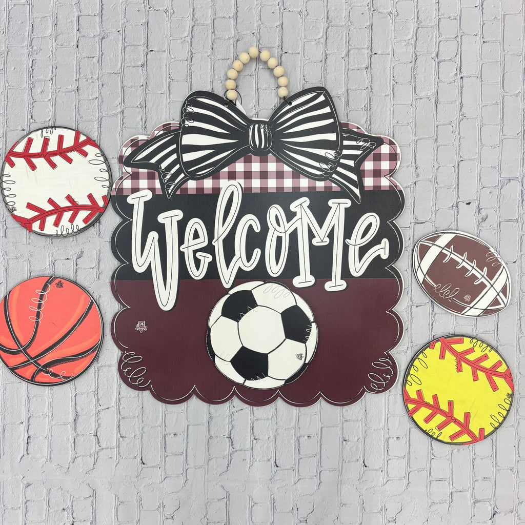 Home Door Hanger Detachable Mini Soccer