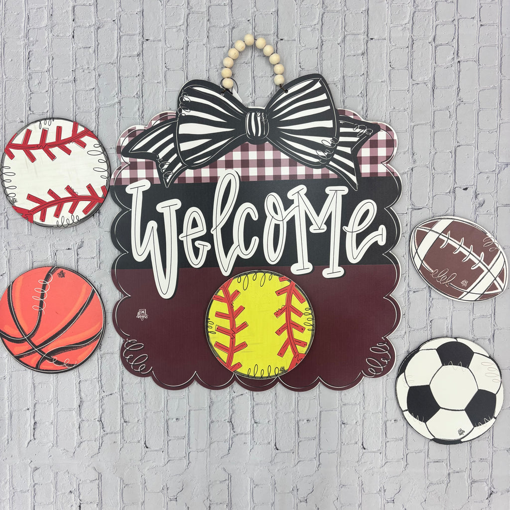 Home Door Hanger Detachable Mini Softball
