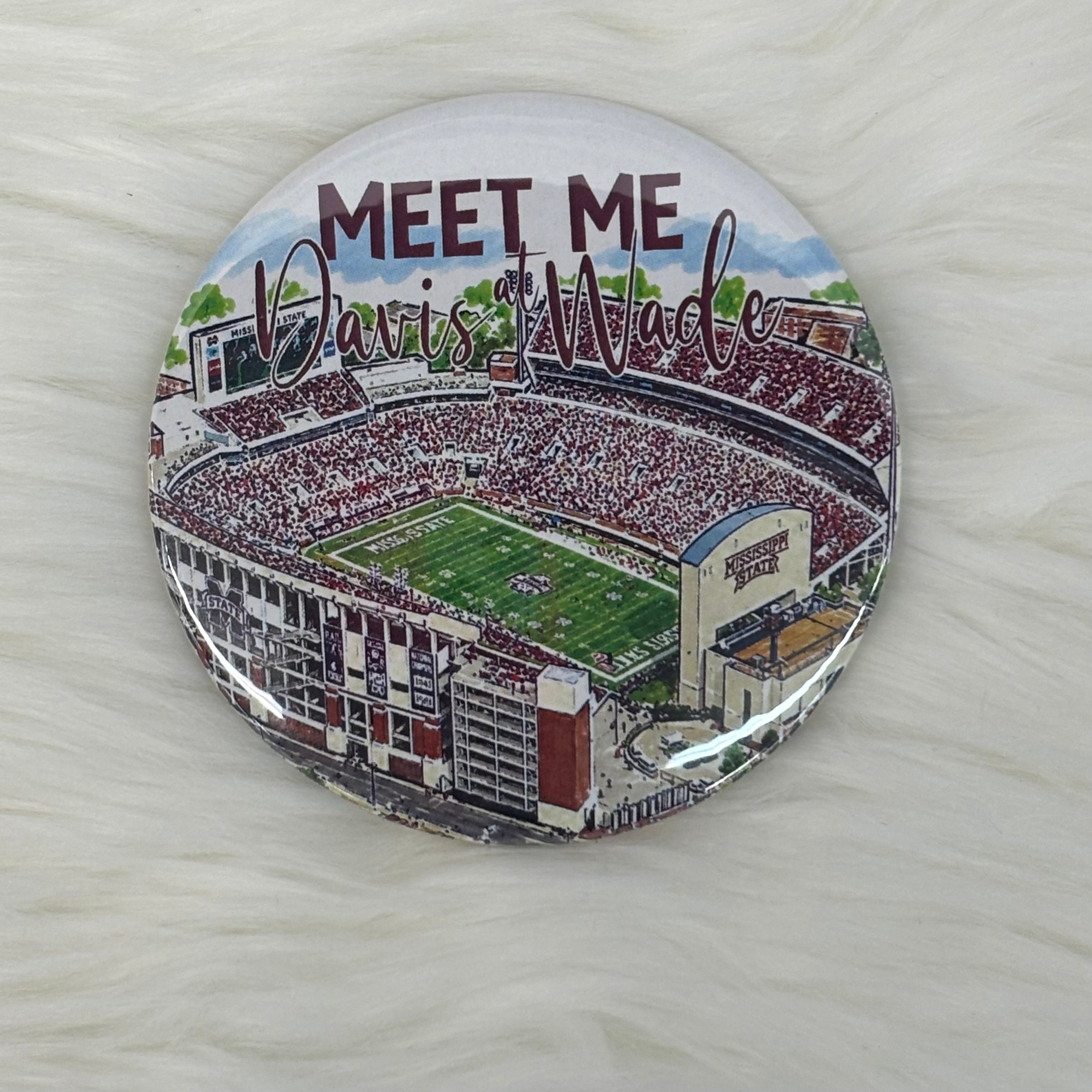 Cute As A Button Button Meet Me At Davis Wade Stadium