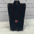 Beaded Spirit Necklace Paw Print