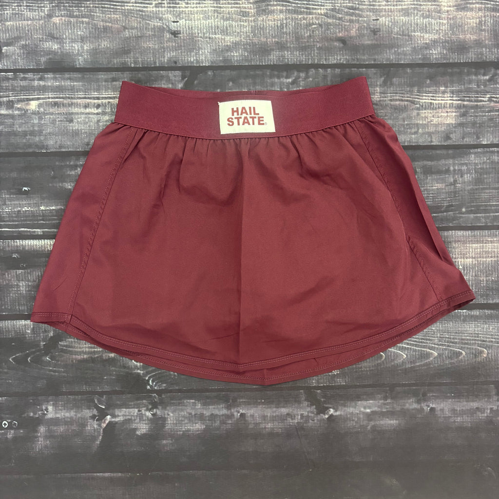 Junior Women's Tennis Skort Alli Hail State