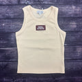 Tank Top Junior Women's Alli Ribbed Hail State Maroon Patch