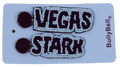 University Screenprint/Bully Bell Jewelry Earrings Stark Vegas Beaded