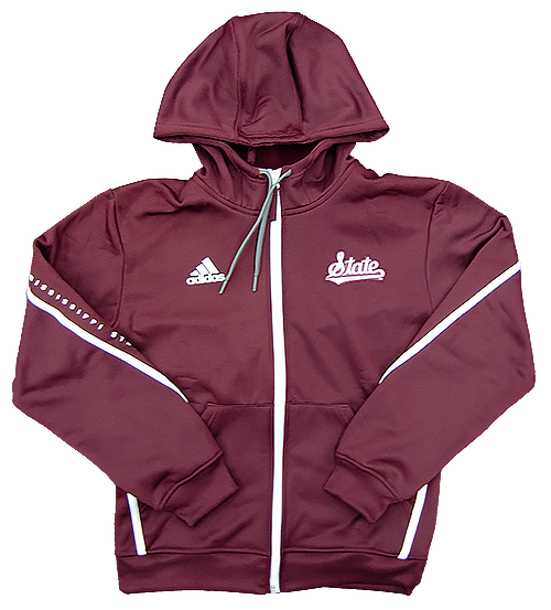 Jacket Men's Hooded Full Zip Script State