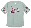 Adidas Jersey Baseball Script State M-over-S