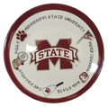 Magnolia Lane Magnolia Lane Charger Melamine Mississippi State University M-State Cowbell Various Logos