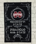 Magnolia Lane Magnolia Lane Garden Flag M-State Mississippi State Bulldogs Hail State Est 1878