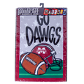 Magnolia Lane Magnolia Lane Garden Flag Go Dawgs Football Helmet Turf