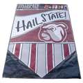 Magnolia Lane Magnolia Lane Garden Flag Hail State  W Dots  Stripes
