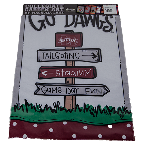 Magnolia Lane Magnolia Lane Garden Flag Sign Go Dawgs