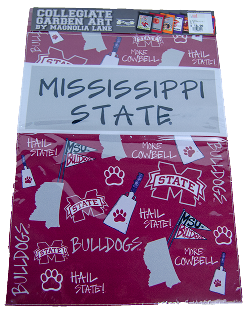 Magnolia Lane Magnolia Lane Garden Flag MSU Icons All Over
