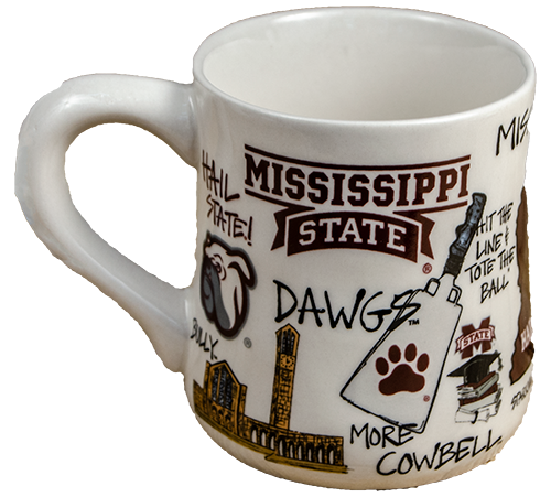 Magnolia Lane Magnolia Lane Mug Mississippi State Icons Lg