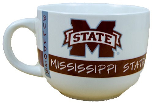 Magnolia Lane Magnolia Lane Mug Soup Bulldogs Paw Cowbell Hail State Mississippi State M-State