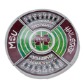 Magnolia Lane Magnolia Lane Platter Round Melamine Stadium Seats M-State MSU Hail State