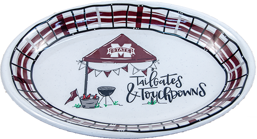 Magnolia Lane Magnolia Lane Platter Oval Melamine Tailgate Tents
