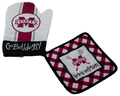 Magnolia Lane Magnolia Lane Pot Holder Mitt Set 2 Piece M-State Go Grill 'Em