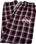 Pant Men's Harley Flannel Plaid Maroon  M-State