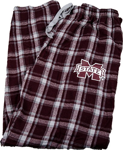 Pant Men's Harley Flannel Plaid Maroon  M-State