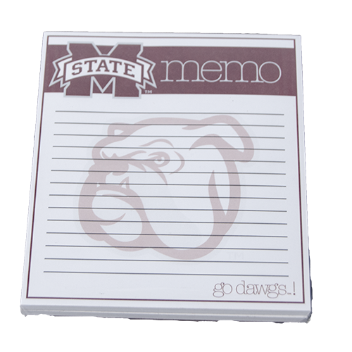 Fanatic Group O Pad Memo M-State Bulldoghooded Go Dawgs