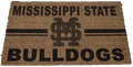 K H Sports Fan Outdr Door Mat Coir Mississippi State M-Over-S Bulldogs