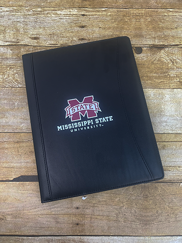 Mcm Brands / Carolina Sewn / Imagneten Padfolio Crescent M-State Missstate Univ Ltrs