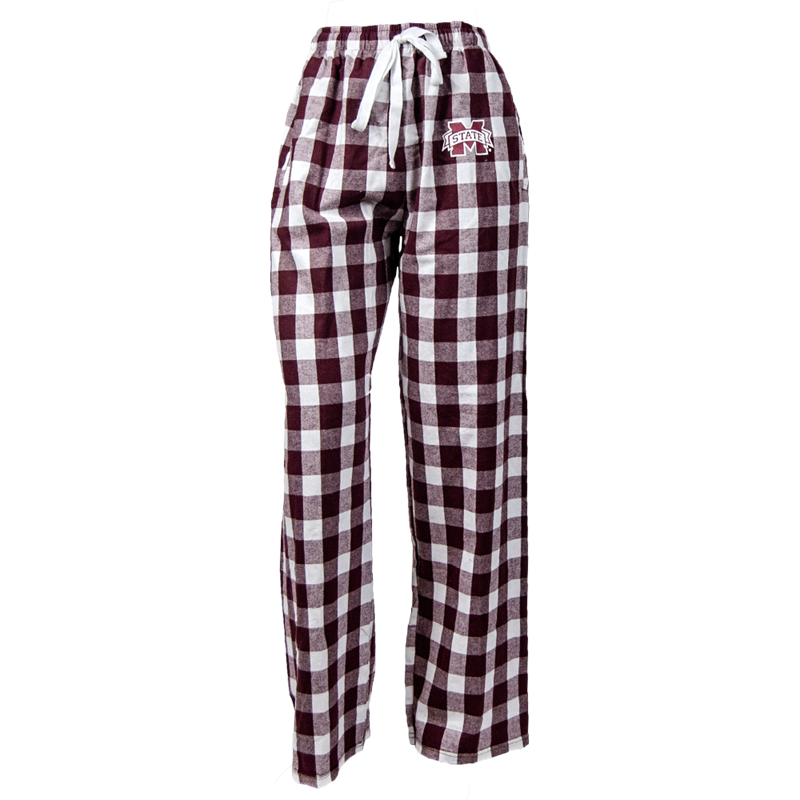 Pant Adult Flannel Buffalo Plaid M-State