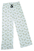 Women's Pajama Pants Realistic Bulldogs All Over