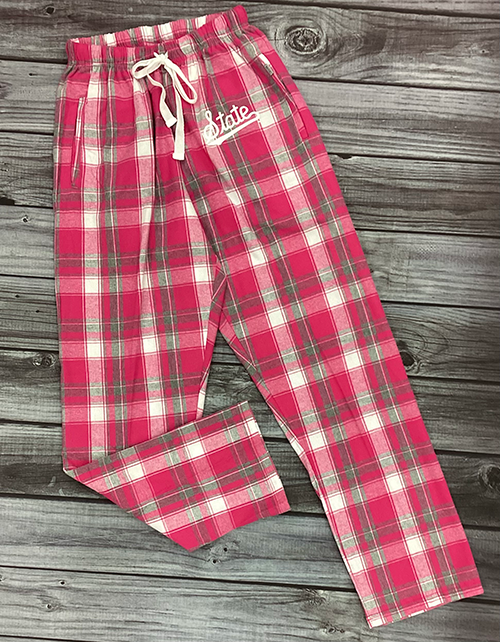 Pant Women's Haley Flannel Plaid Script State