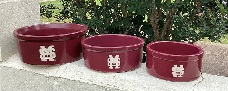 Pet Bowl Pottery M-Over-S