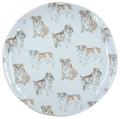 Plate Melamine Bulldog Love Various Bulldogs