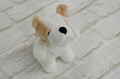 Plush In A Rush Plush Beanpal Bulldog Sits Up  5"