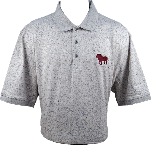 Polo Men's Advantage Space Dye Bulldog Silhouette
