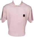 Horn Legend Polo Men's Performance Bamboo Charcoal Baseball Pattern M-Over-S