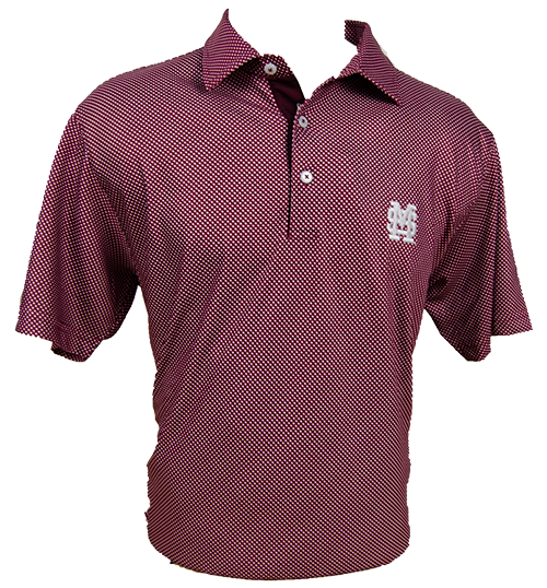 Horn Legend Polo Men's Performance Gingham  M-Over-S