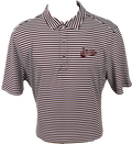 Polo Men's Striped Virtue Eco Pique Recycled Script State