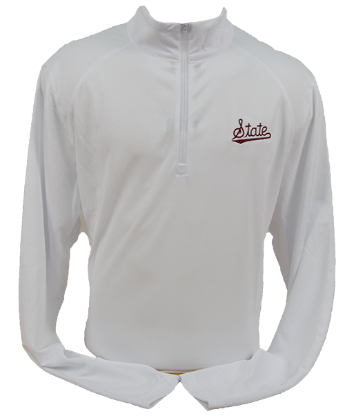 Pullover Men's Half Zip Ice Script State