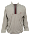 Tommy Bahama Pullover Men's Half Zip Maroon Sport High Score Script State