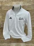 Adidas Pullover Men's Jacket Quarter Zip Long Sleeve Script State