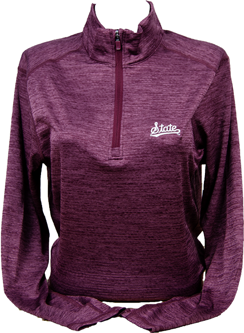 Pullover Men's Quarter Zip Performance Script State