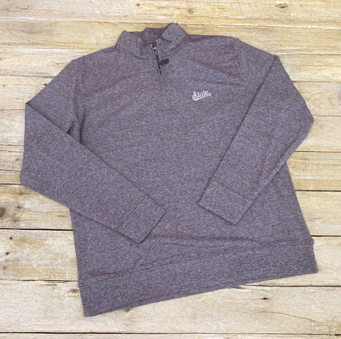 Horn Legend Pullover Men's Quarter Zip Script State