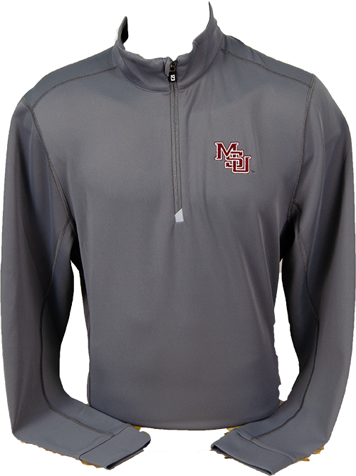 Cutter & Buck Pullover Men's Quarter Zip Traverse MSU Interlock