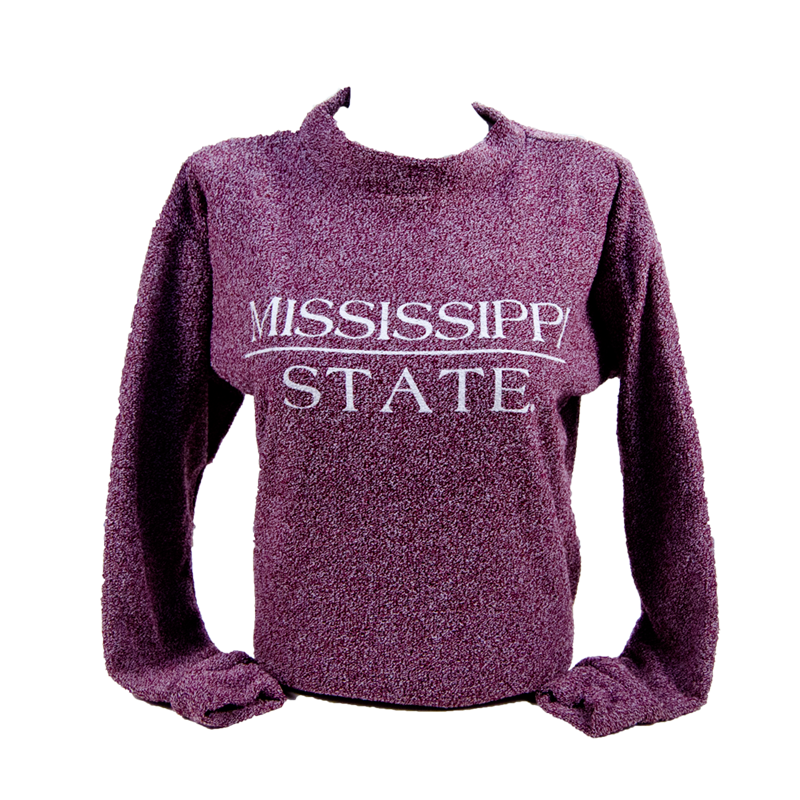 Neu Retail / Woolly Threads Pullover Women's Woolly  Mississippi State Bar Seaside