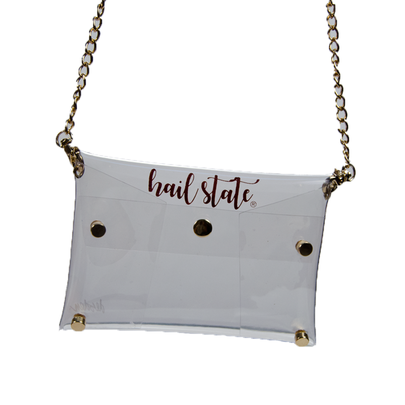 Desden By Landes, Inc. Tailgate Purse Crsbdy Small Clr Hail St Gold Accnts