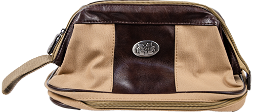 Divisions Of Zeppelin Products, Inc. Shave Kit Canvas M-State Concho Khaki