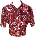 Tommy Bahama Camp Shirt Floral Lush M-State